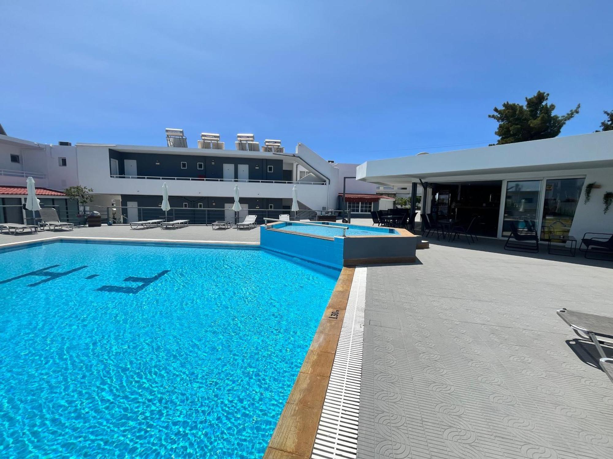 Family House Faliraki Studios Apartments Luaran gambar