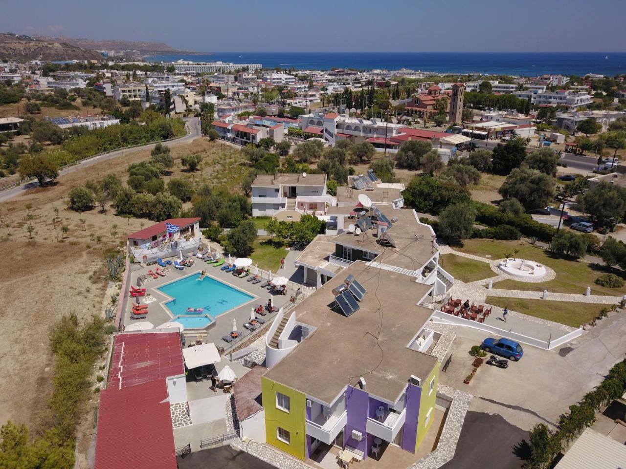 Family House Faliraki Studios Apartments Luaran gambar